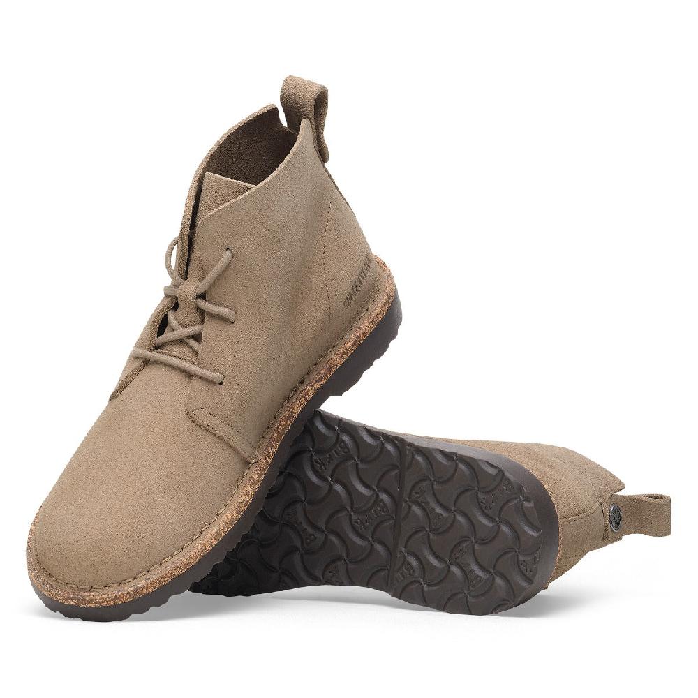 le bos Birkenstock Taupe Uppsala Mid Men's Suede Leather Boots R1028155