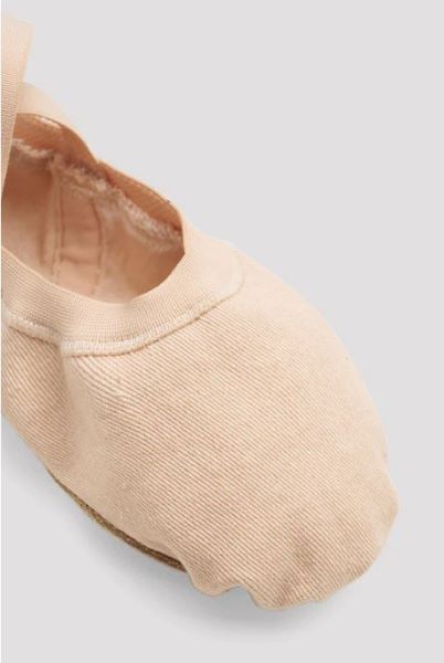Le Bos Bloch Pink Canvas Ladies Synchrony Stretch Canvas Ballet Shoes SO625L-PINK