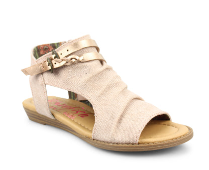 le bos Blowfish Blumoon-K Blush Girl's Sandal BF7295K