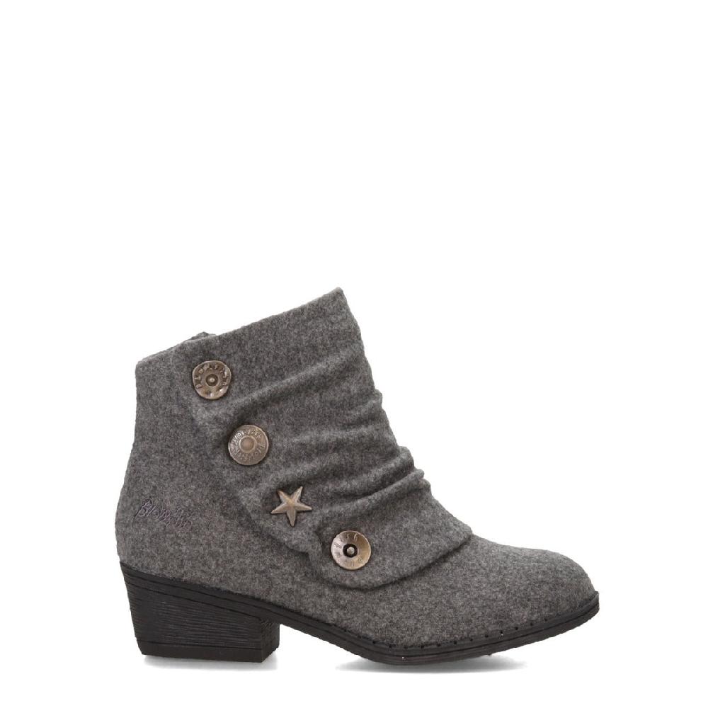 Le Bos Blowfish Grey Siggy Girl's Short Booties BF-9229