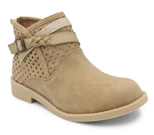 le bos Blowfish Light Taupe Willow Keeping Up Kids Short Boots BF-9613