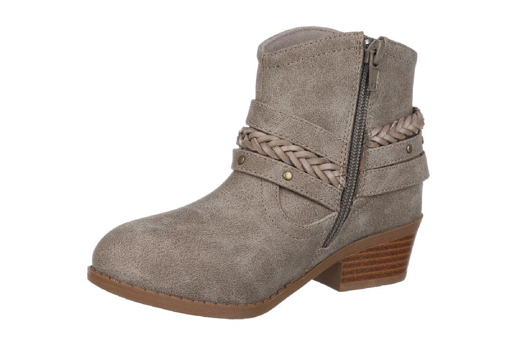 Le Bos Blowfish Sea Mushroom Grey Sunset-K Kids' Western Booties J1977