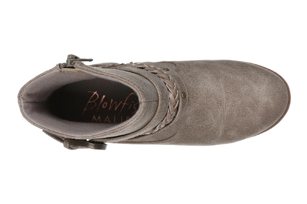 Le Bos Blowfish Sea Mushroom Grey Sunset-K Kids' Western Booties J1977