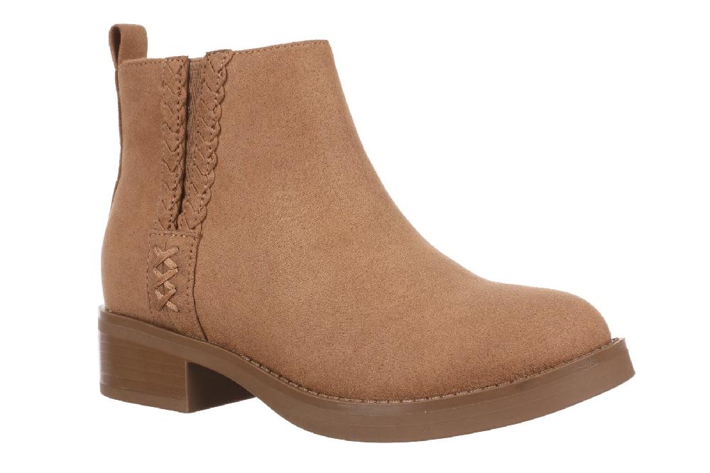 le bos Blowfish Zojo K Tan Youth Girl Chelsea Booties J1979