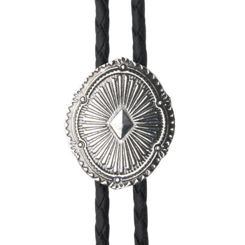 le bos BOL100 Men's Andwest STAMPED NAVAJO Bolo Tie