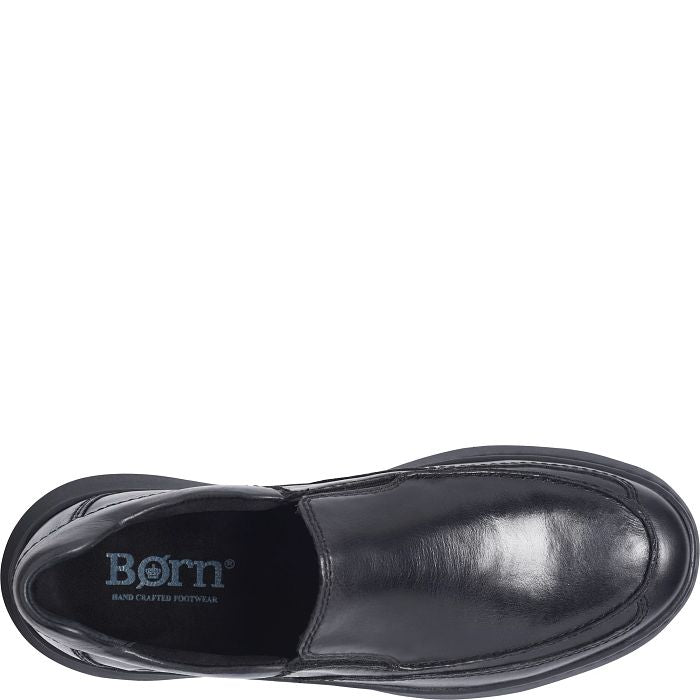 Le Bos Born Black Cambridge Men's Slip On Casual Shoes BM0019703