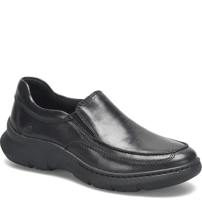 le bos Born Black Cambridge Men's Slip On Casual Shoes BM0019703
