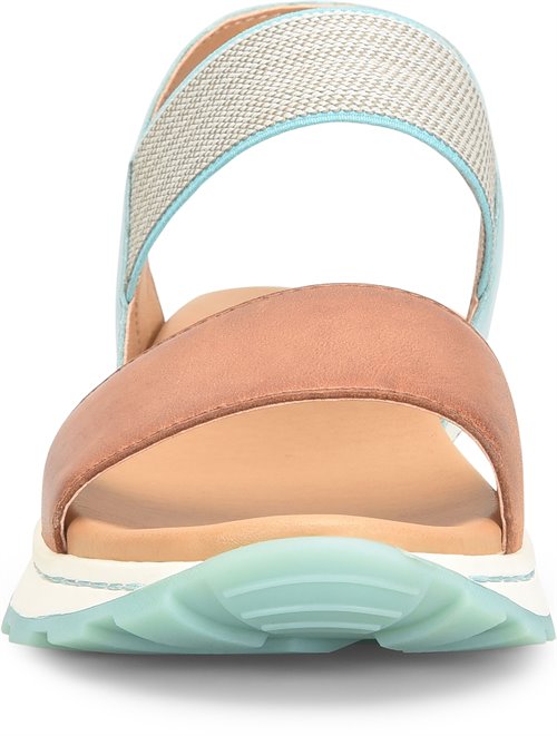 Le Bos Born Cognac/Turquoise Mimi Women's Sandals BR0070213