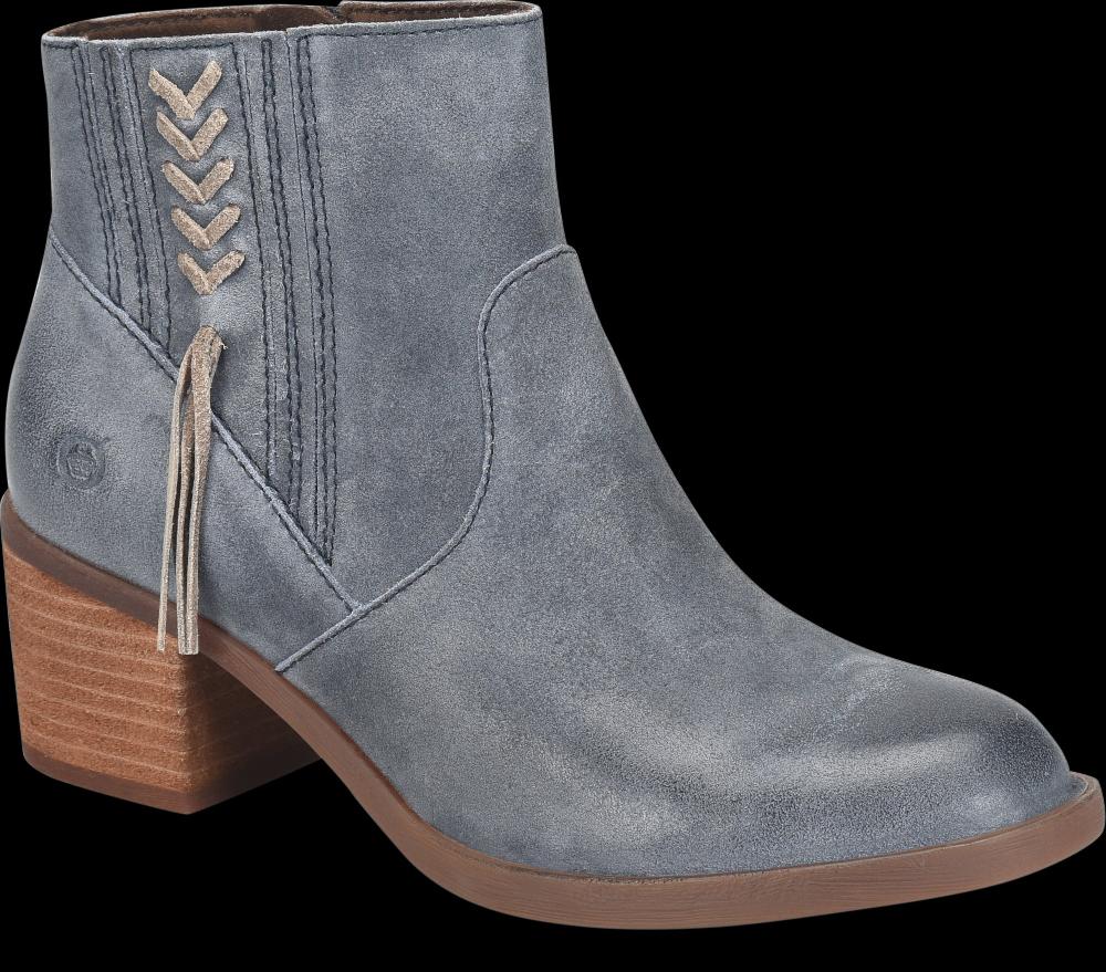 le bos Born Dark Blue Distress Rowan Women's Boots BR0078974
