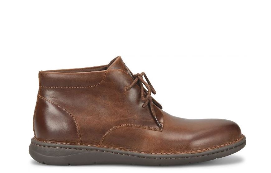 Le Bos Born Dark Brown Pyramid Theo Men's Chukka Sneaker Hybrid BM0015023