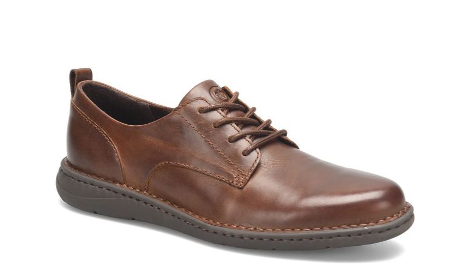 Le Bos Born Dark Brown Pyramid Todd Men's Oxford Shoes BM0006823