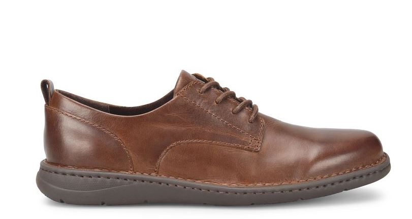 Le Bos Born Dark Brown Pyramid Todd Men's Oxford Shoes BM0006823