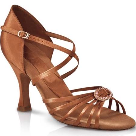 le bos BR1921 Cinnamon Stella 3 Inch Heel Capezio Ballroom Shoes