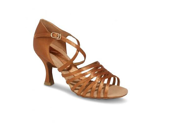 le bos BR439 Cinnamon Florence 2.5 Inch Heel Capezio Ballroom Shoe