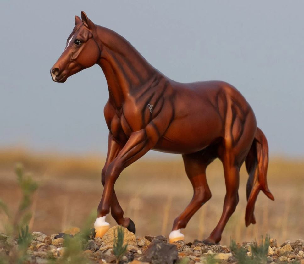 Le Bos Breyer Guy McLean's Quietway Spinabbey Horse B-TR-10121