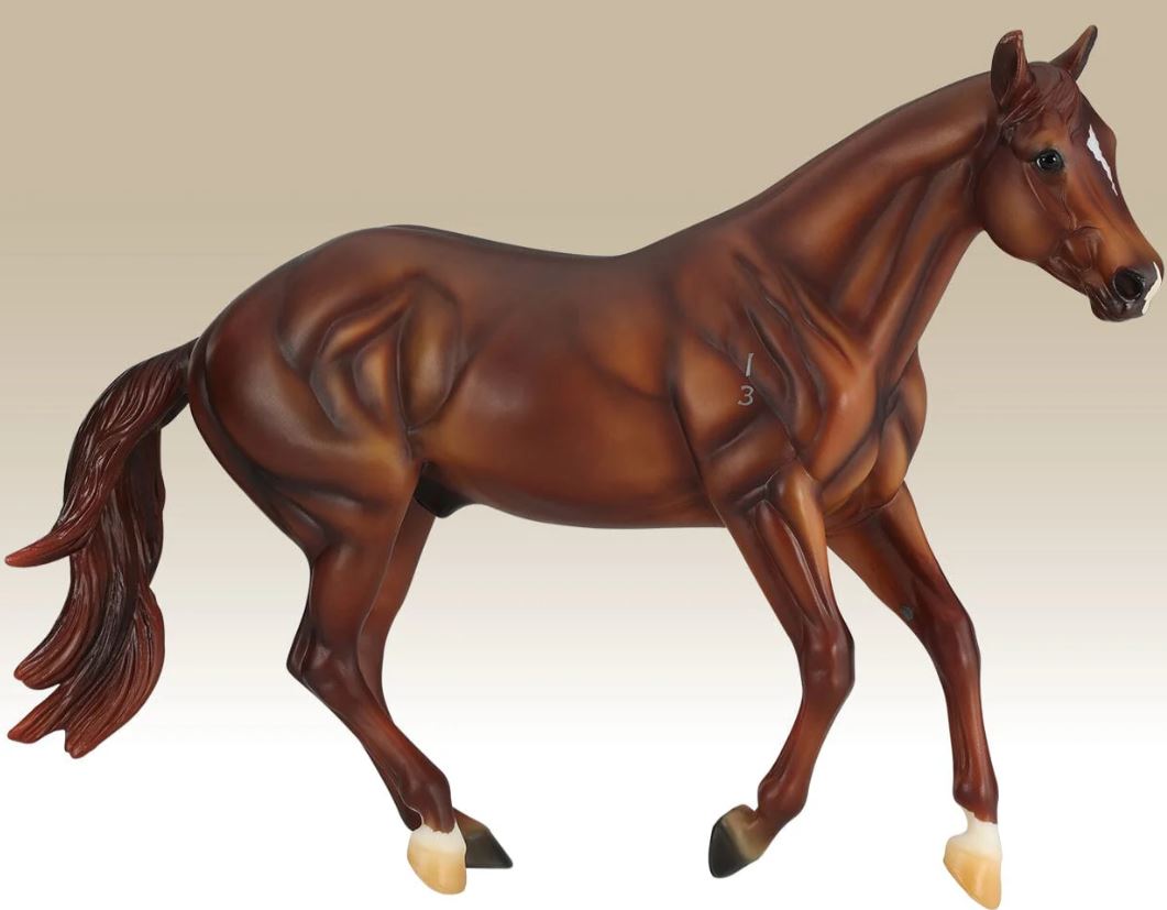 le bos Breyer Guy McLean's Quietway Spinabbey Horse B-TR-10121