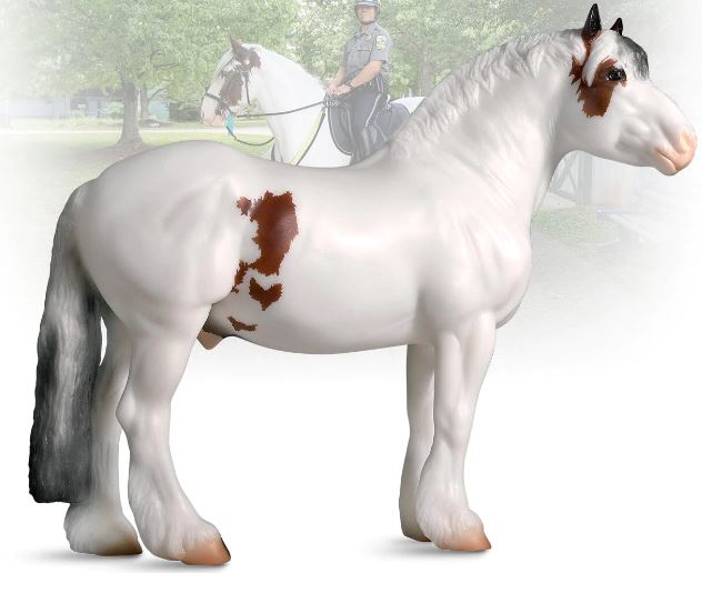 le bos Breyer Legend Kentucky Horse Park Mounted Police Horse 1884