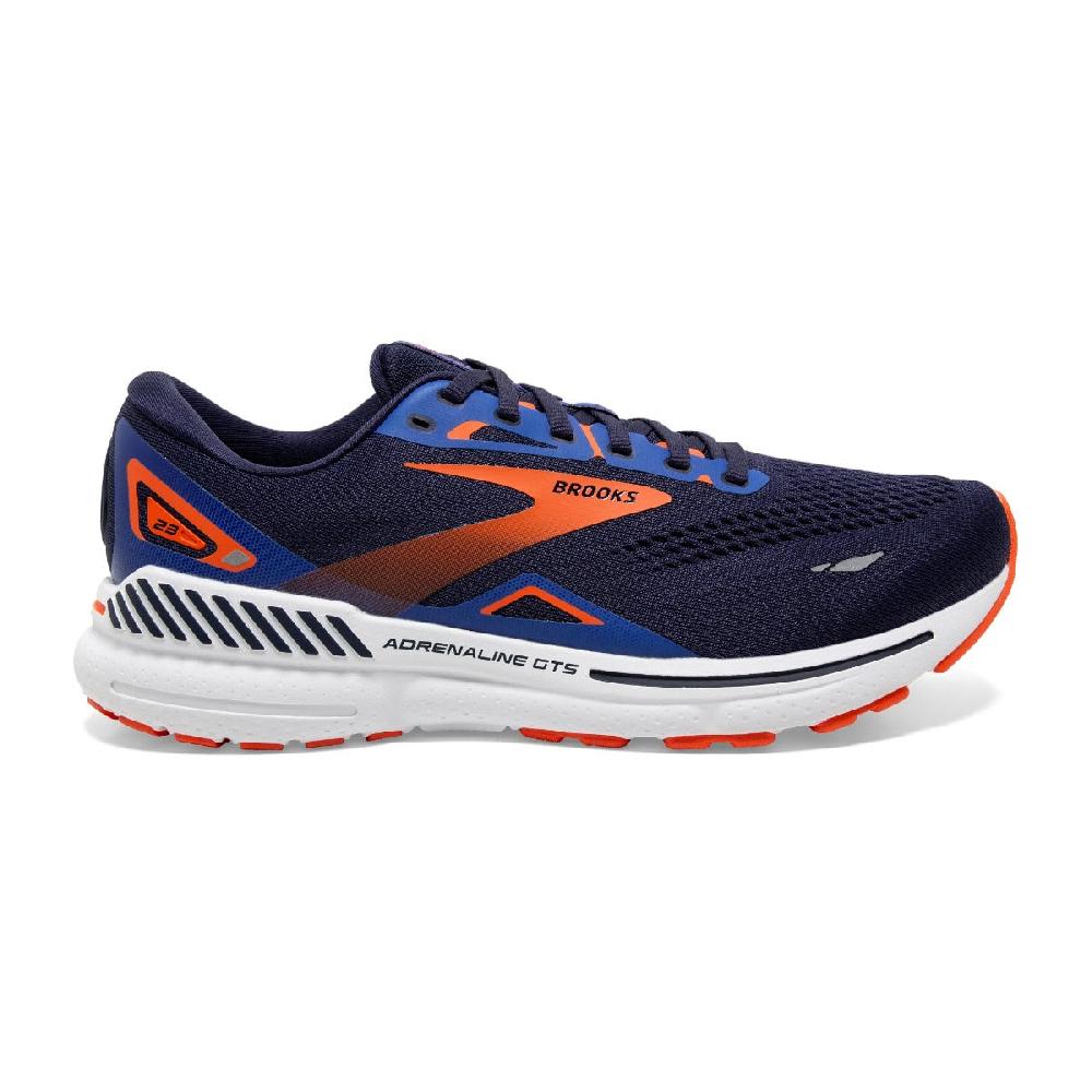 Le Bos Brooks Adrenaline Peacoat/Orange/Surf The Web Adrenaline GTS 23 Men's Road Running Shoes 110391-438