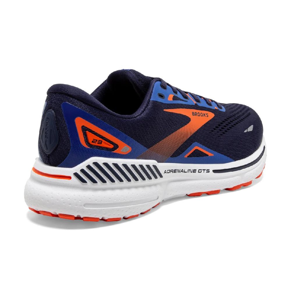 Le Bos Brooks Adrenaline Peacoat/Orange/Surf The Web Adrenaline GTS 23 Men's Road Running Shoes 110391-438