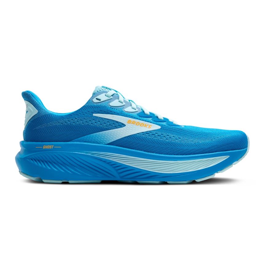 Le Bos Brooks Cloissone/Blue/Orange Ghost 17 Men's Road Running Shoes 110442-432
