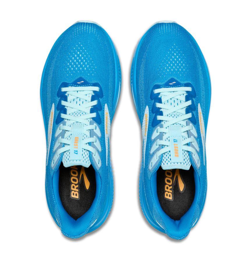 Le Bos Brooks Cloissone/Blue/Orange Ghost 17 Men's Road Running Shoes 110442-432