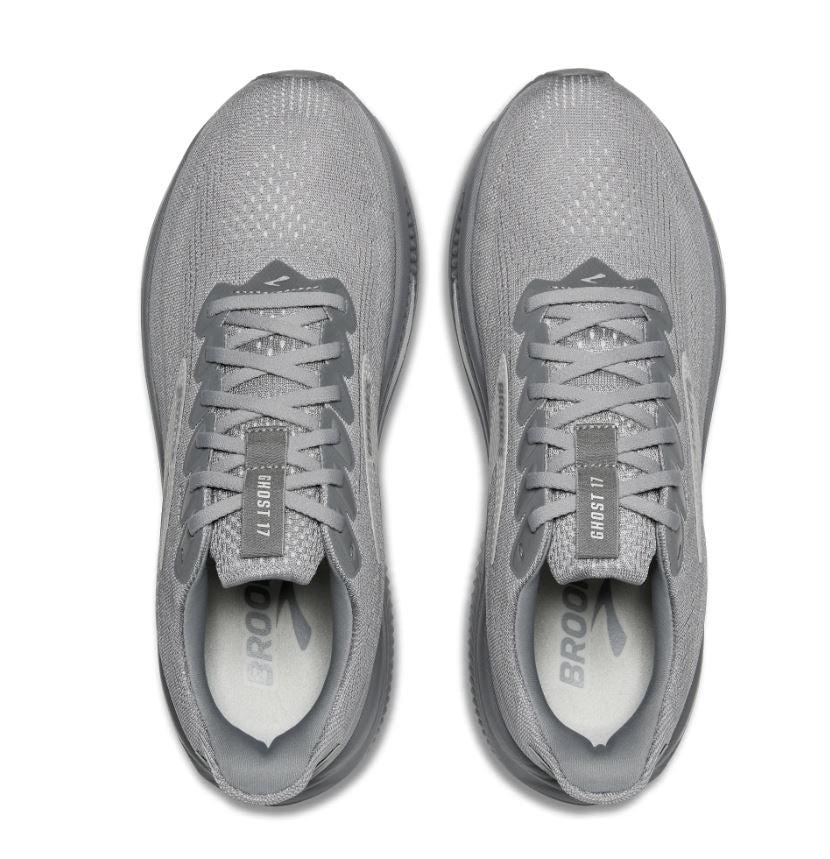 Le Bos Brooks Primer Gray/Oyster Mushroom Men's Ghost 17 Running Shoes 110442-041