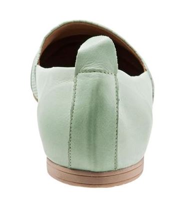 Le Bos Bueno Pale Green Katy Womens Dress Slip On Shoes B1814