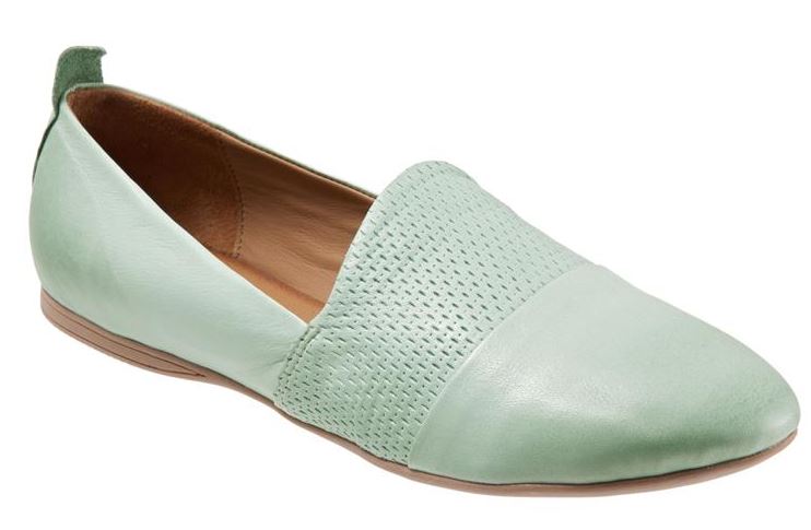 le bos Bueno Pale Green Katy Womens Dress Slip On Shoes B1814