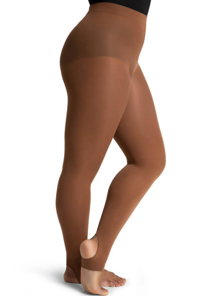 le bos Capezio Adult Self Knit Waist Stirrup Tights 1961