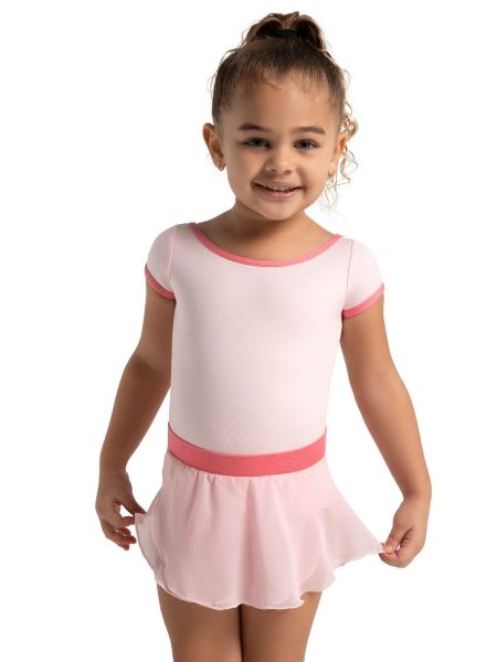 le bos Capezio Color Pop Pull On Girls Skirt 12020C