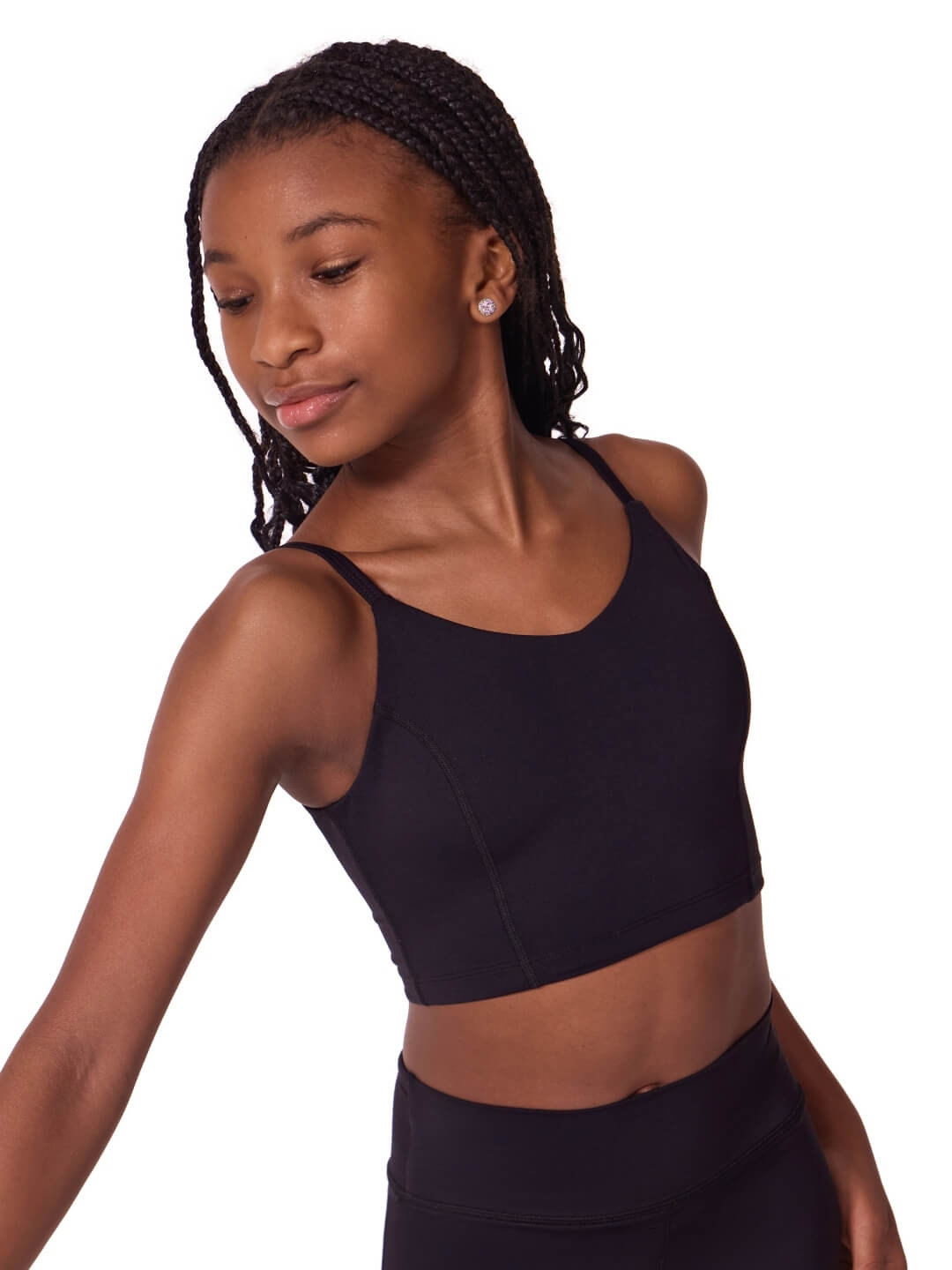 le bos Capezio Elegance Dance Cami Top Tween EL110T