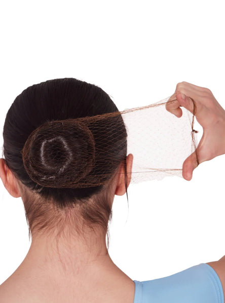 Le Bos Capezio Medium Brown Bun Heads Hair Nets BH422