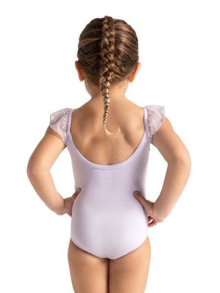 Le Bos Capezio Spot On Kids Flutter Sleeve Leotard 12008C