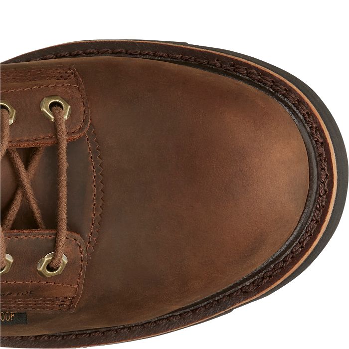 Le Bos Chippewa Heavy Duty Tan Valdor 8 Inch Men's Waterproof Composition Toe Logger Boots 73236