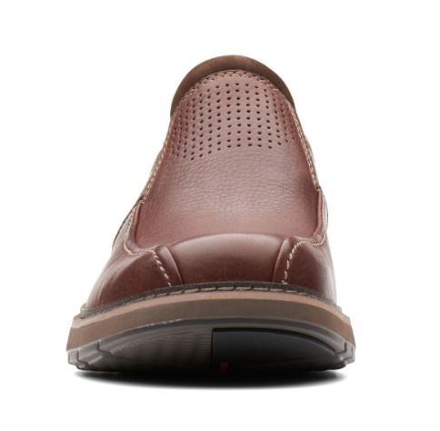 Le Bos Clarks Black Tumbled Leather Un.Ramble Step Mens Shoes 26136999