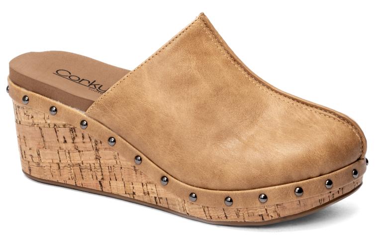 le bos Corky's Caramel Women's 2.5 inch Wedge Shoes MARLEY-CARA