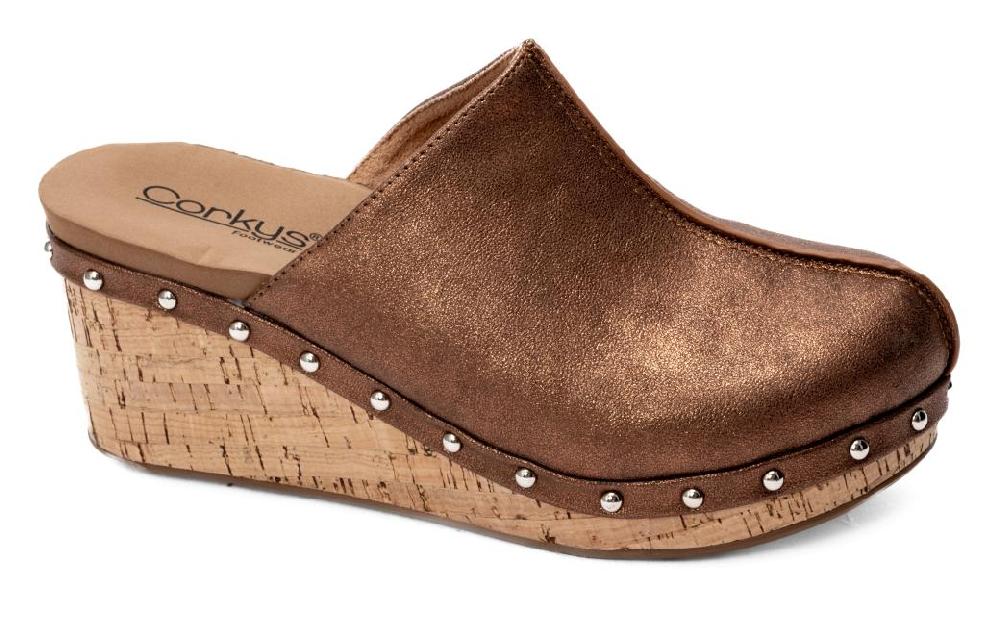 le bos Corky's Marley Women's EVA Foam Platform Slip On 2.5 inch Wedge Shoes MARLEY-ANTB