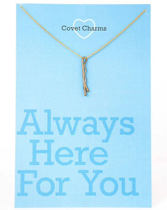 Le Bos Covet Dance Always Here For You-Bobby Pin Necklace BP-NKLC