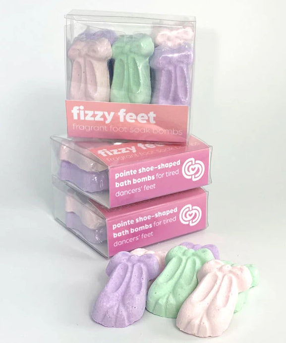le bos Covet Dance Fizzy Feet Foot Soak Bombs-6 Pack CTF-FF6