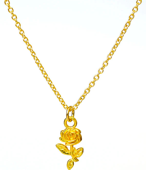 Le Bos Covet Dance Recital Rose Necklace-Remember You're Amazing RYA-NKLC