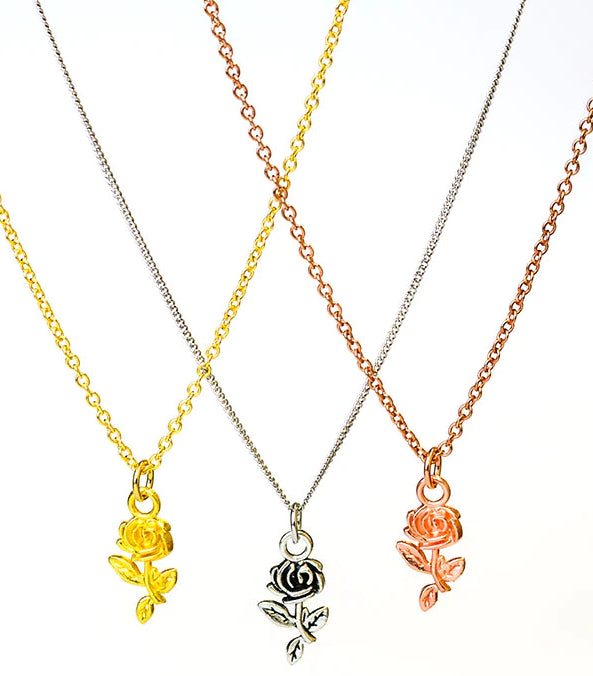 le bos Covet Dance Recital Rose Necklace-Remember You're Amazing RYA-NKLC