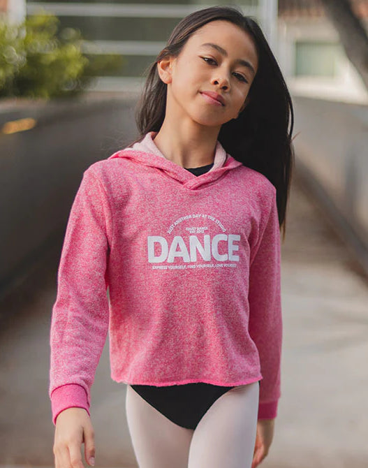 le bos Covet Just Another Day Dance Crop Hoodie JADD-CH