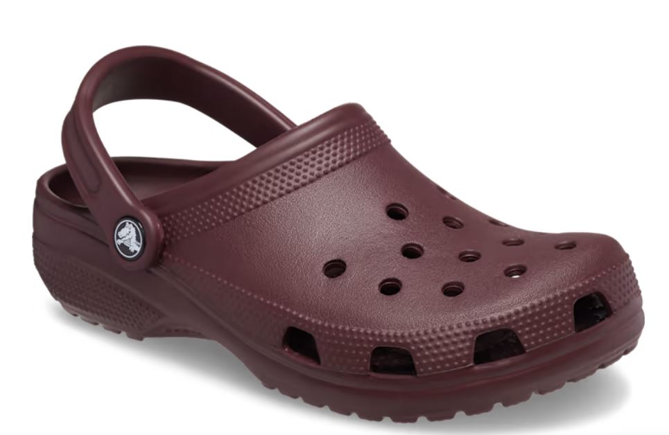 le bos Crocs Dark Cherry Men's Classic Clogs 10001-6WD-MEN