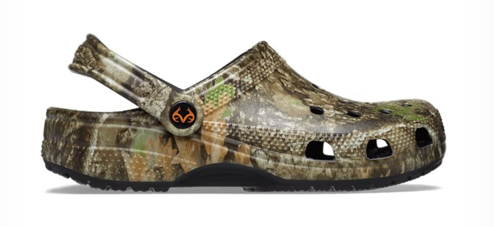 Le Bos Crocs Khaki Camouflage Classic Realtree V2 Mens Clogs 12132-260
