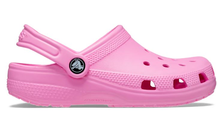 le bos Crocs Taffy Pink Big Kids Classic Clog 206991-6SW