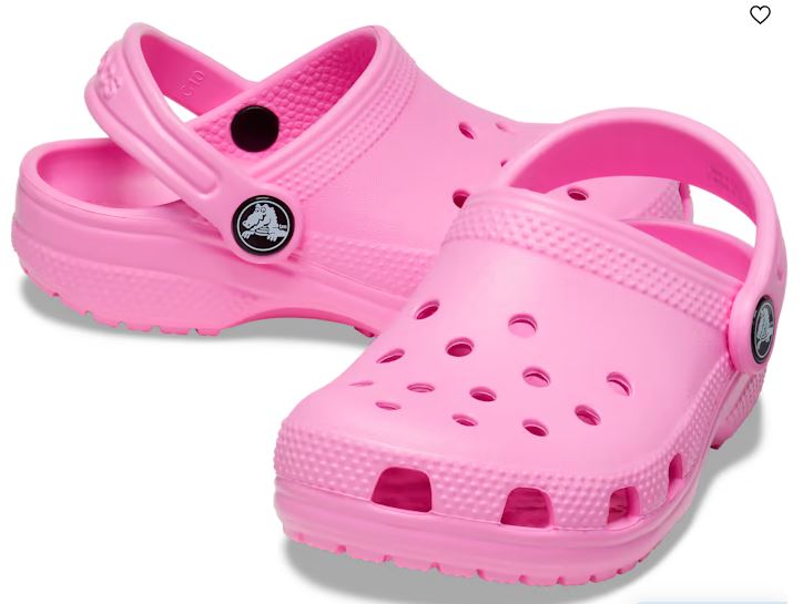 Le Bos Crocs Taffy Pink Toddler Classic Clog 206990