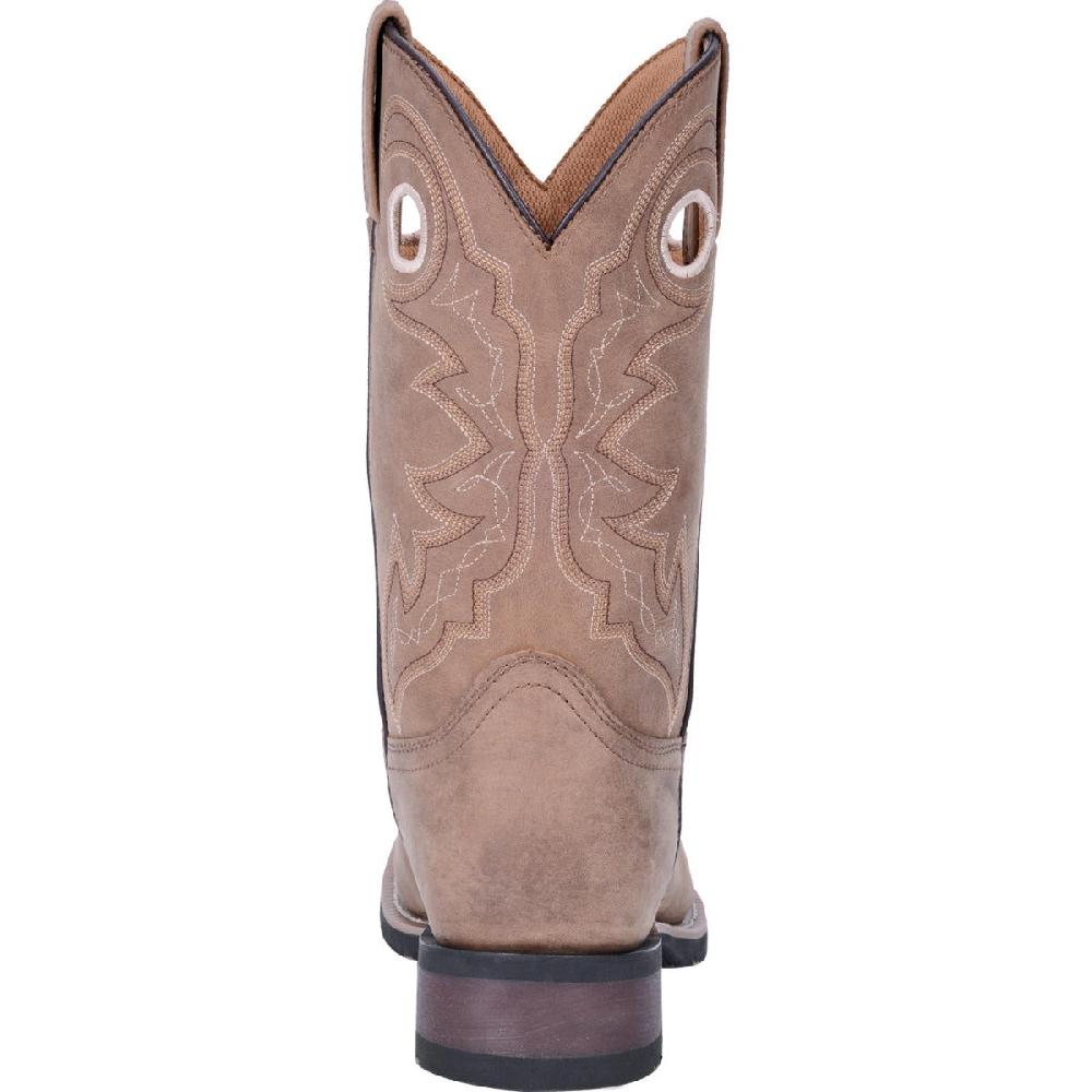 Le Bos Dan Post Laredo Brown Saguaro Leather Steel Toe Work Boots 69524