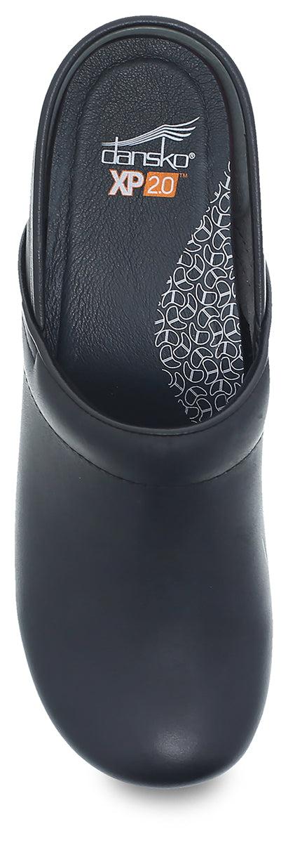 Le Bos Dankso Black Nubuck XP 2.0 Men's Burnished Clog Shoes 3951-320202