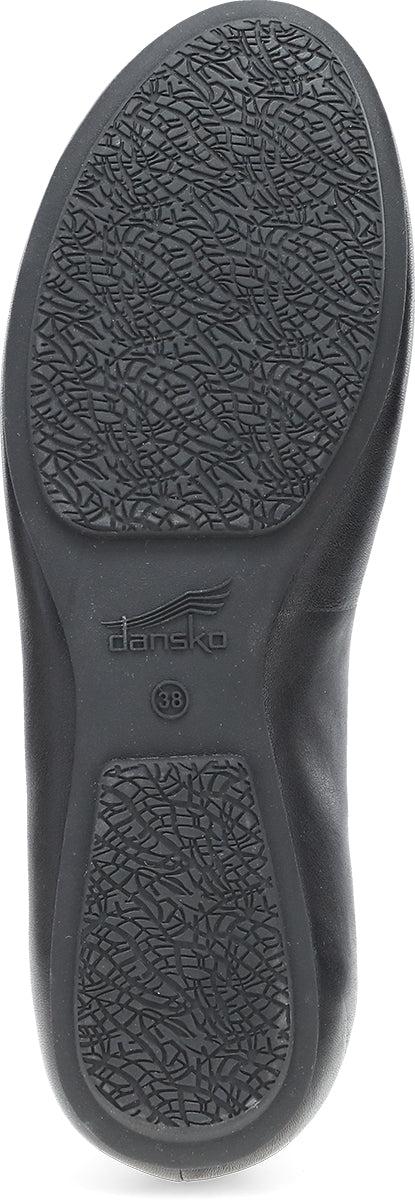 Le Bos Dansko Black Nappa Flat Mollie Women's Flat Shoes 5705-020200