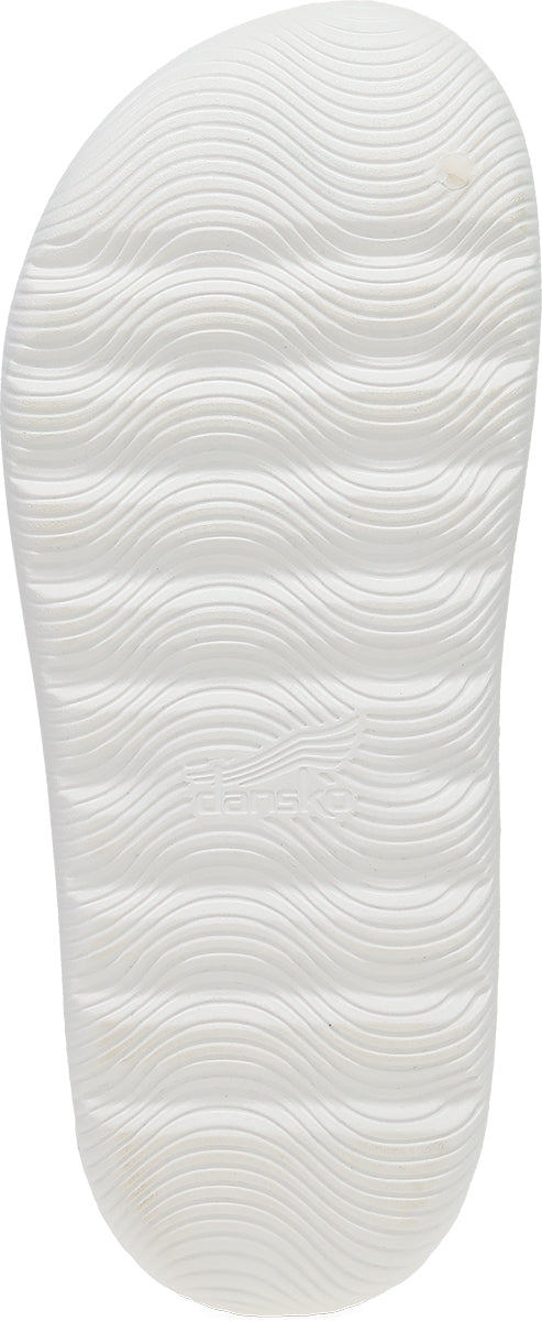 Le Bos Dansko White Devyn EVA Women's Slide Sandals 7901-000100